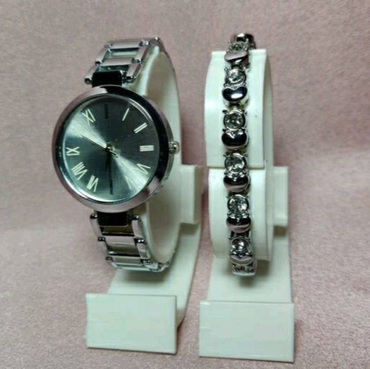 Bracelet and watch combo uploaded by business on 4/3/2021