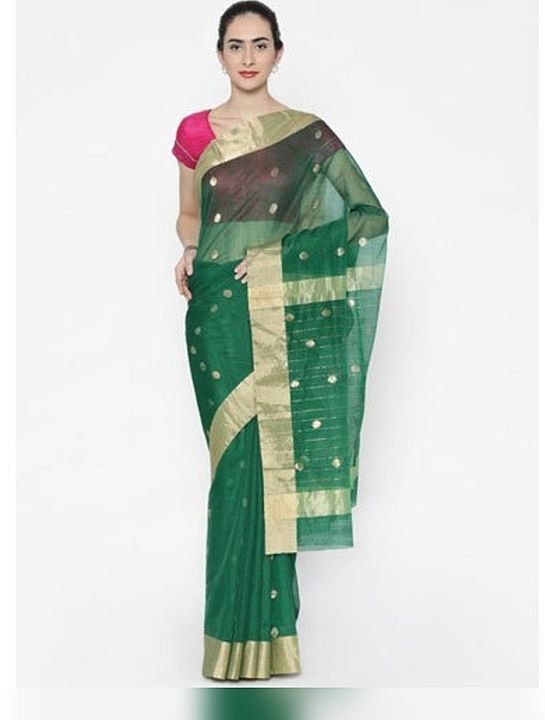 Chanderi silk and cotton Sarees  uploaded by Chanderi silk sarees on 7/22/2020
