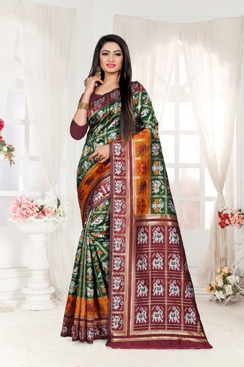Post image *🌺women's villa LAUNCHING🌺*


♥️PATODA NEW DESIGN LAUNCH♥️

New arrivals in pure lichi soft silk saree with silver zari with weaving all over Patoda saree with Rich pallu and designer blouse Pices.

Saree length :- 6.30
Bloues pic :- 0.80

*Price :1050+$

Singal AVL

💯Quality guaranteed


*Redy to ship *👍👍👍