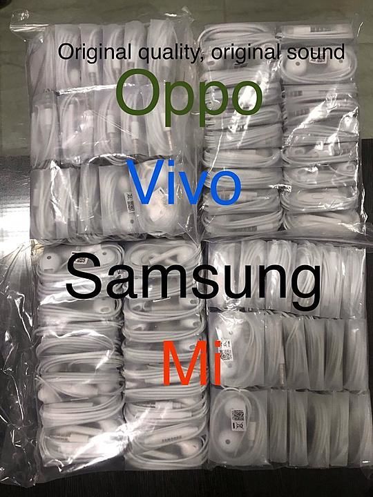 OPPO VIVO MI SAMSUNG earphone uploaded by Sainath Telecom on 5/18/2020