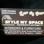 Business logo of Style my space 