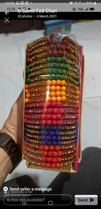 M.k uploaded by Bangles manufacture on 4/3/2021