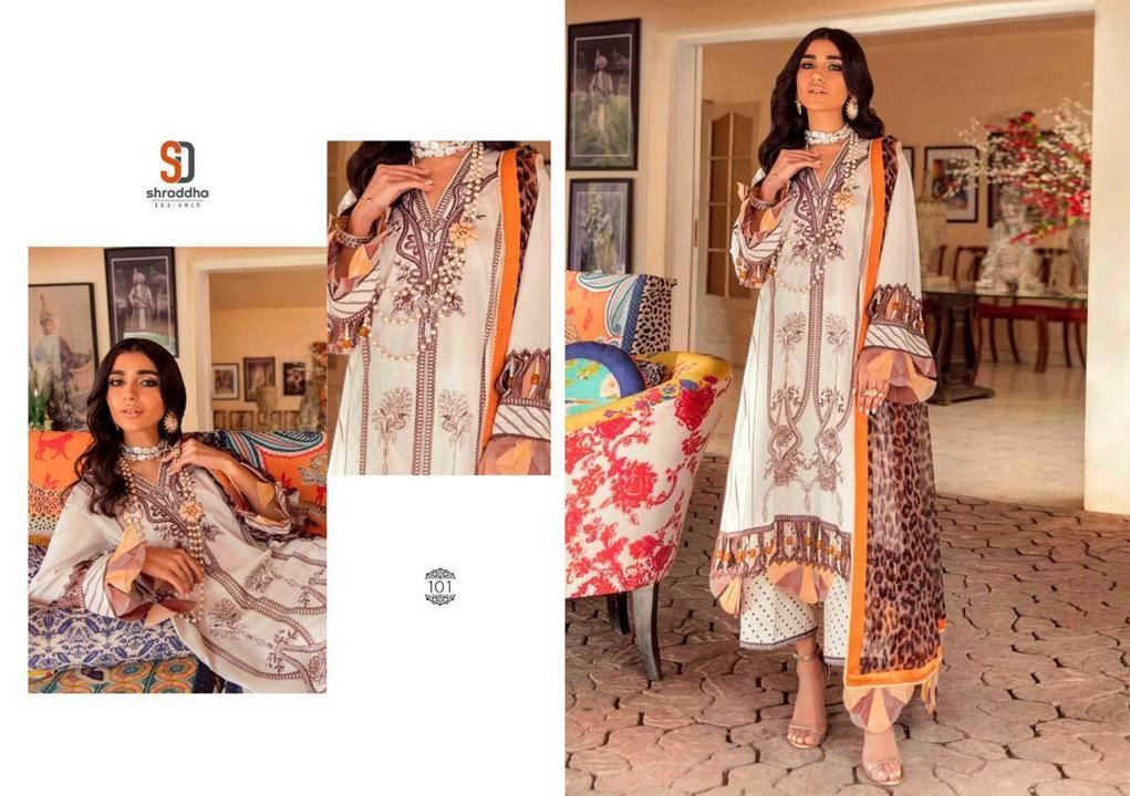 Pakistani lawn suit uploaded by business on 4/3/2021
