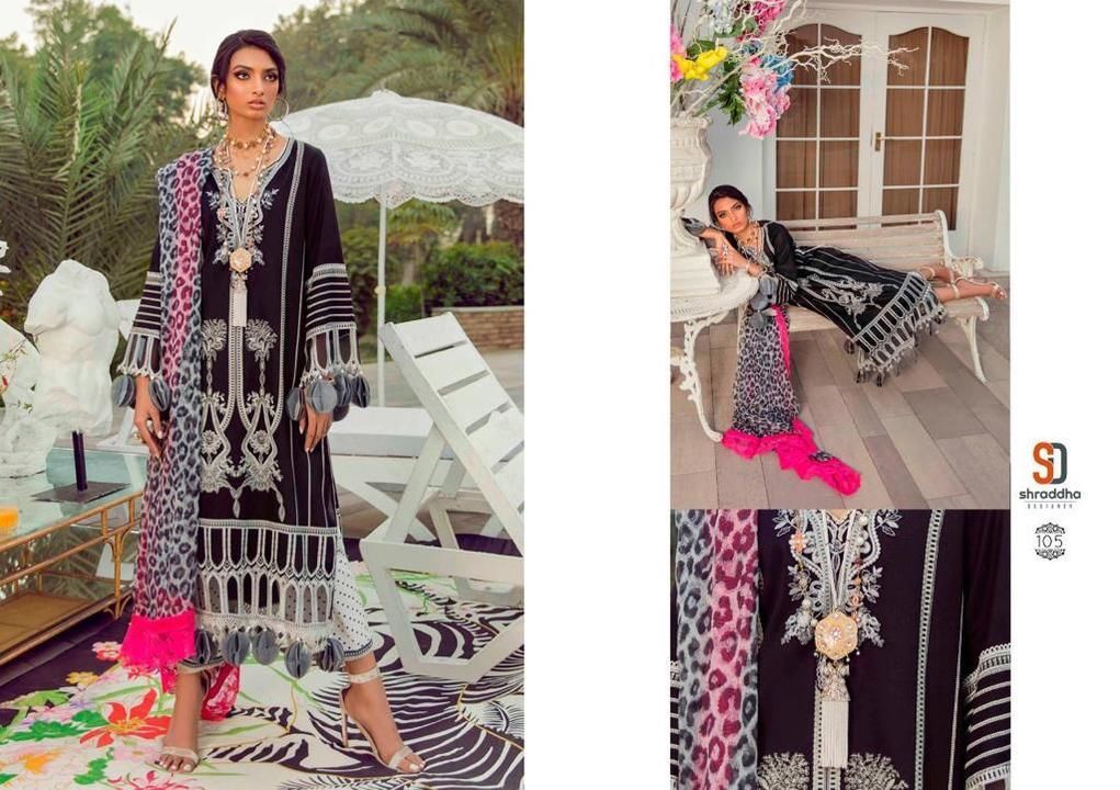 Pakistani desighner suit uploaded by Fashion plaza on 4/3/2021