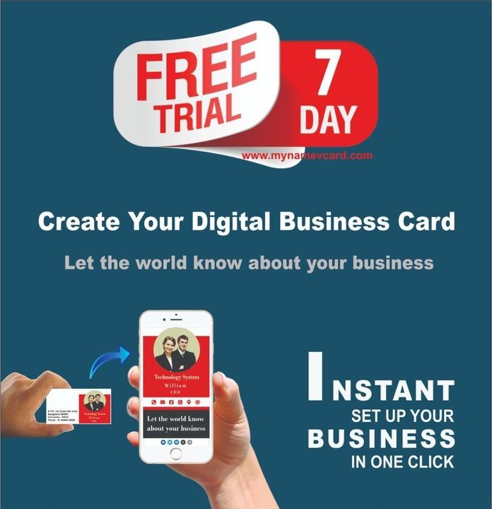 Digital Business card uploaded by My Name V Card on 4/3/2021