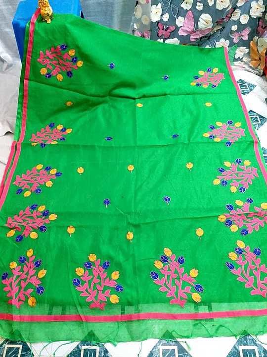 Silk cotton handloom saree  uploaded by business on 7/22/2020