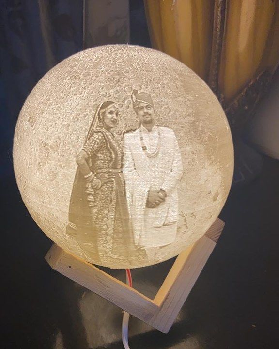 Moon lamp uploaded by business on 4/4/2021