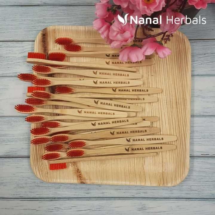 Bamboo tooth brush uploaded by Nanal Herbals on 4/4/2021