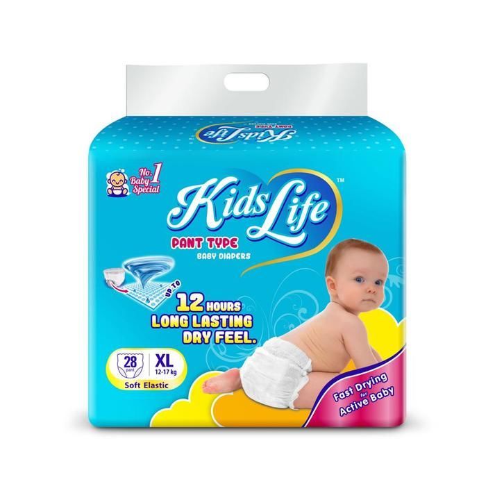KidsLife Pant Style Baby Diaper Extra Large 28 Pcs Pack  uploaded by business on 4/4/2021