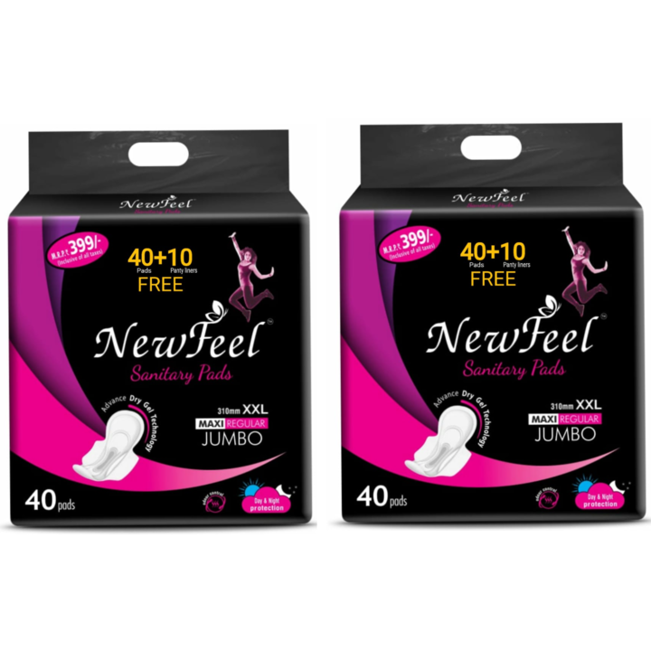 NEWFEEL XXL MAXI COTTANY 80 PCS WITH 20 PCS PANTYLINER uploaded by business on 4/4/2021