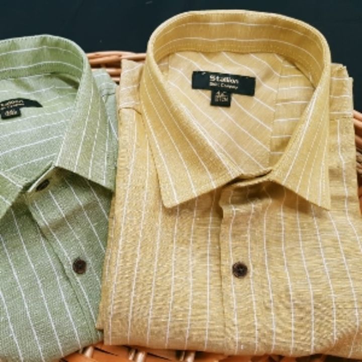 Linen half shirts  uploaded by business on 4/4/2021