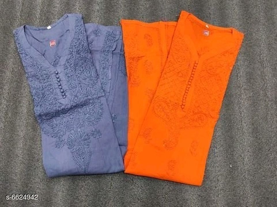  Kurtis Combo 

Fabric: Cotton
Sleeve Length: Three-Quarter Sleeves
Pattern: Chikankari uploaded by Bharti paridhaan  on 7/22/2020