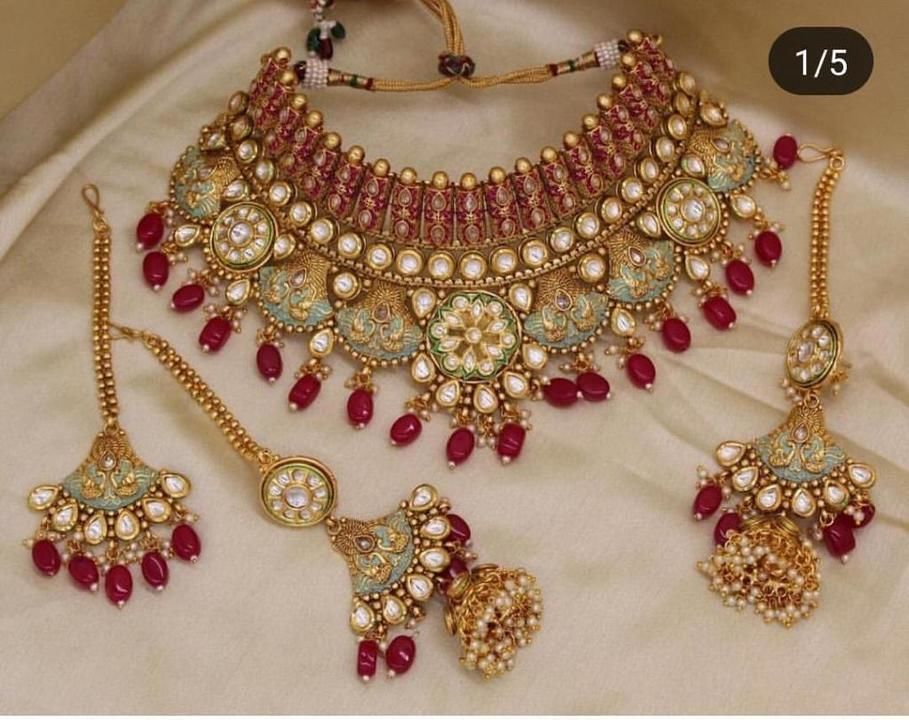 Necklace uploaded by Kriya Art jewellery on 4/4/2021