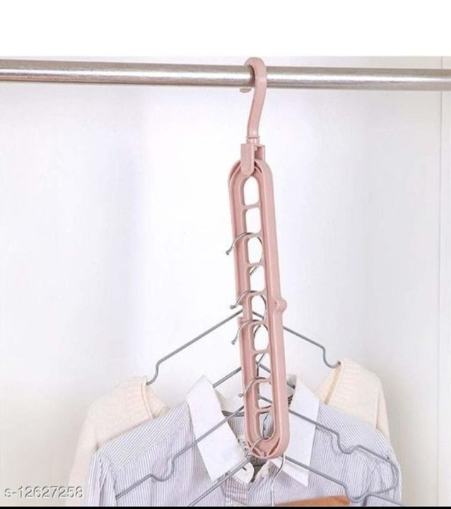 Home Storage Organization Clothes Hanger Drying Rack Plastic Scarf Clothes Hangers Storage Racks  uploaded by business on 4/4/2021
