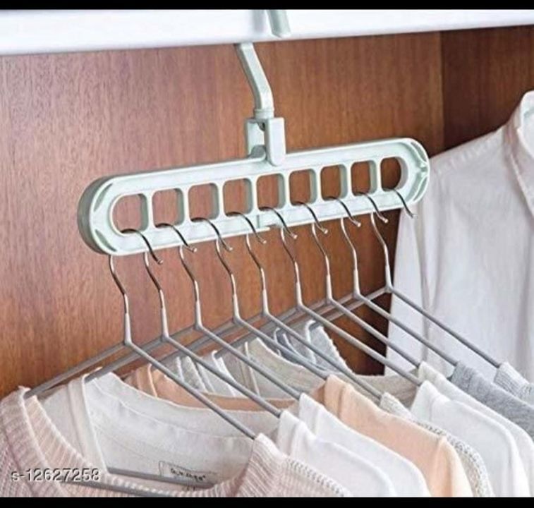 Home Storage Organization Clothes Hanger Drying Rack Plastic Scarf Clothes Hangers Storage Racks uploaded by business on 4/4/2021