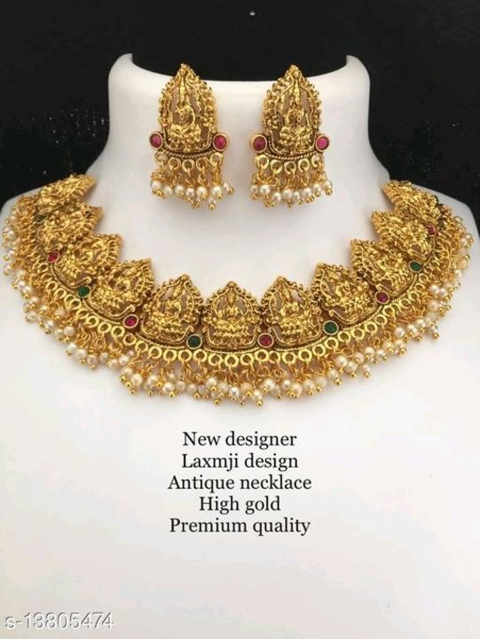 Fabulous jewellery uploaded by Aswin flowers own texile on 4/4/2021