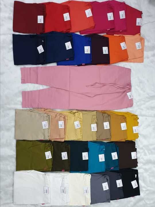 Post image Cotton pants for ladies available in different styles and vibrant colours. High quality fabric n reasonable price.