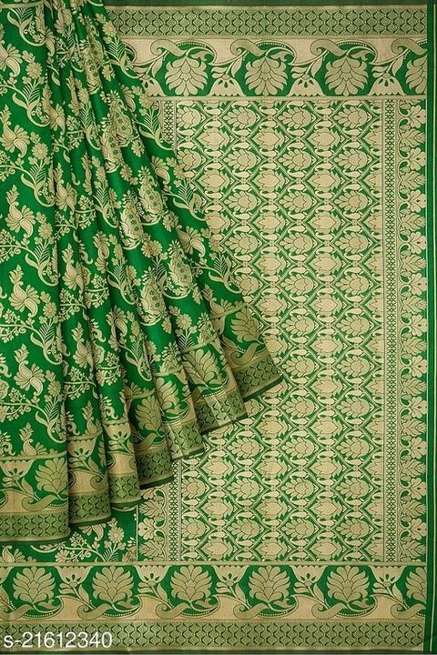 Saree silk uploaded by Aswin flowers own texile on 4/4/2021
