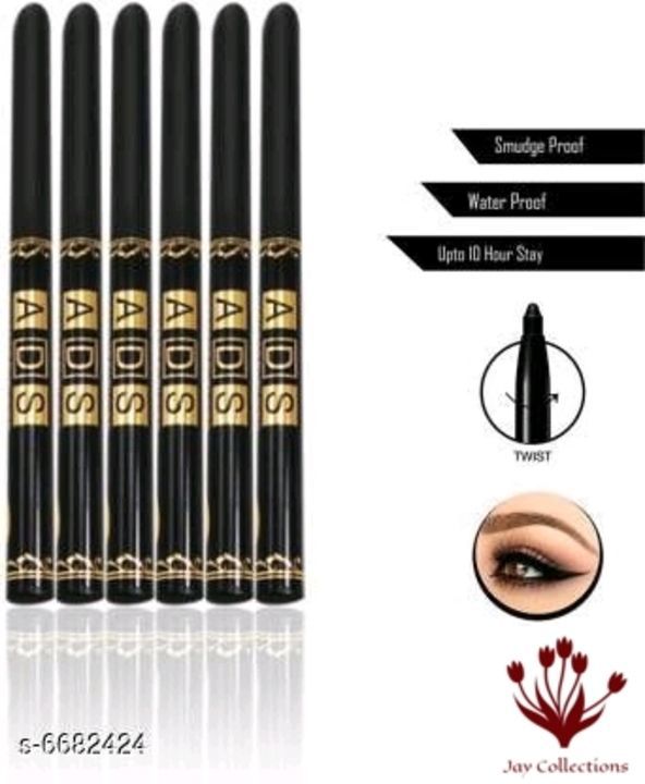 Post image Checkout this hot &amp; latest Eyes
Best Quality Kajal
Product Name: Best Quality Kajal
Shade: Black
Type: Pencil
Multipack: 4
Comment
Country of Origin: India
Sizes Available - Free Size