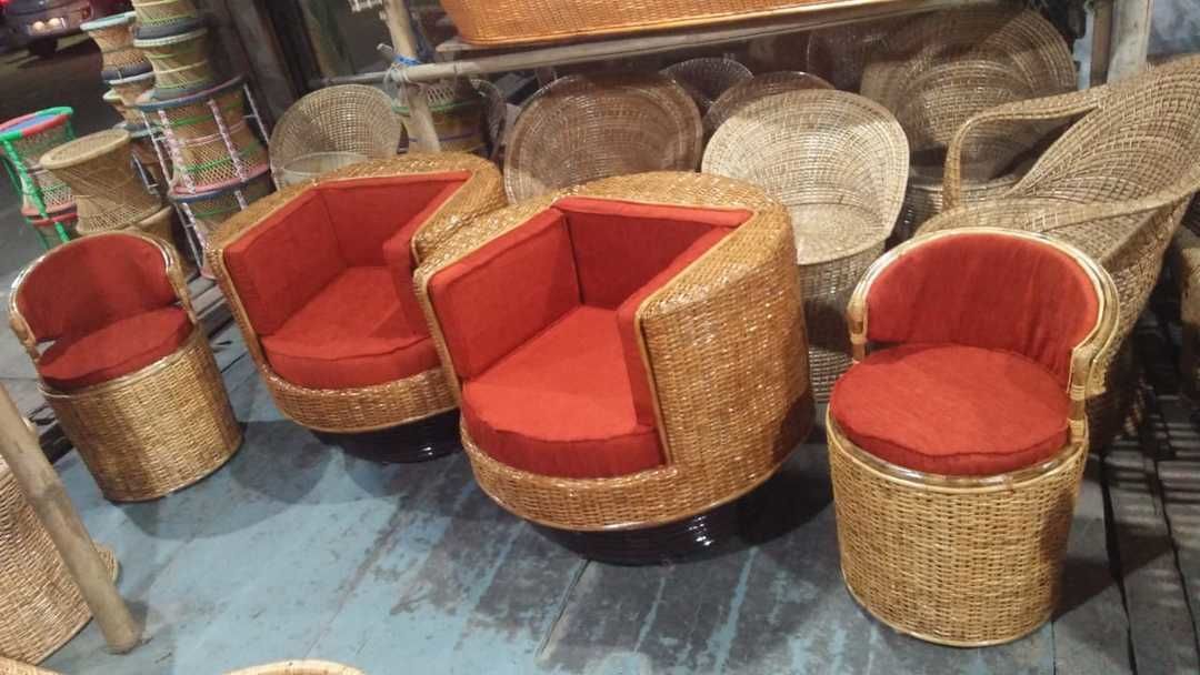 Ring chair uploaded by (Ananda enterprise) Cane furniture on 4/4/2021