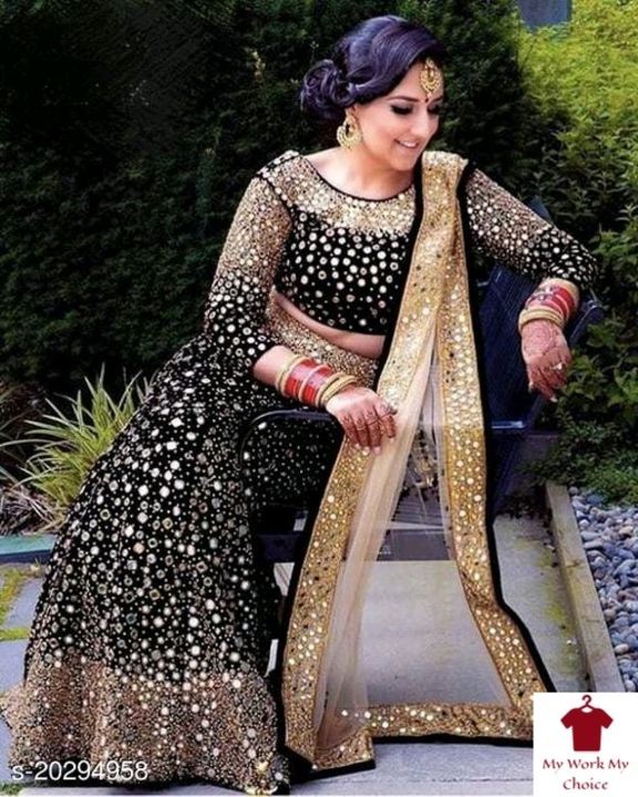 Post image Women party wear lehenga only in 1499 rupees
Size - free size