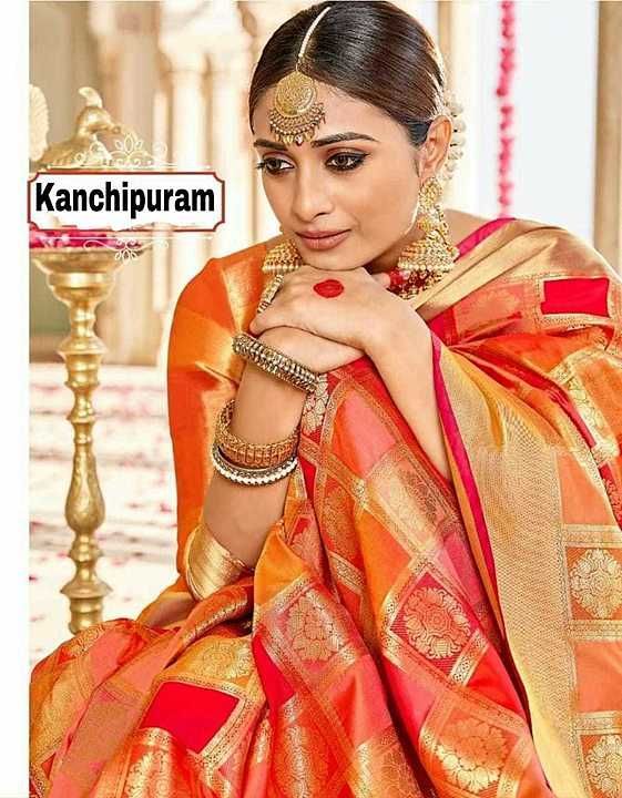 Post image Kanchipuram silk saree 

      All sarees from this  have a beautiful jacquard weaving.. All over thread/zari work trendy n grand rich pallu.... with beautifully thread weaved Jaquard blouse

Make statement one or more of these yours to add more elegance to your wardrobe

*Price :inr 900+$🔥*


*😍fabric that speak😍*

Redy to ship
