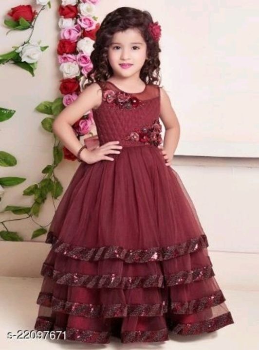 Kid's party wear dress uploaded by Fashion villa on 4/5/2021