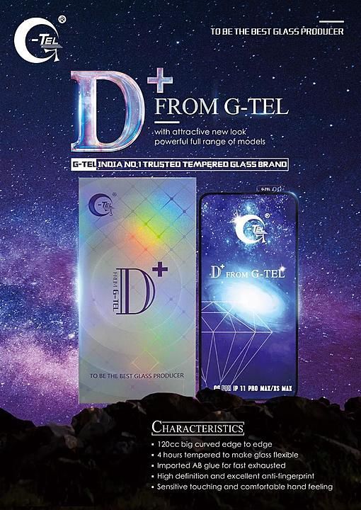 D plus curved edge tempered glass rounded corners black border uploaded by business on 7/22/2020