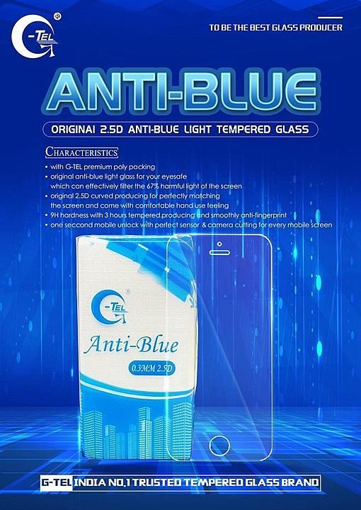 Anti Blue Tempered Glass Full Glue All models uploaded by business on 7/22/2020