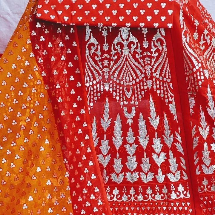 Foil print rajputi dress  uploaded by business on 4/5/2021