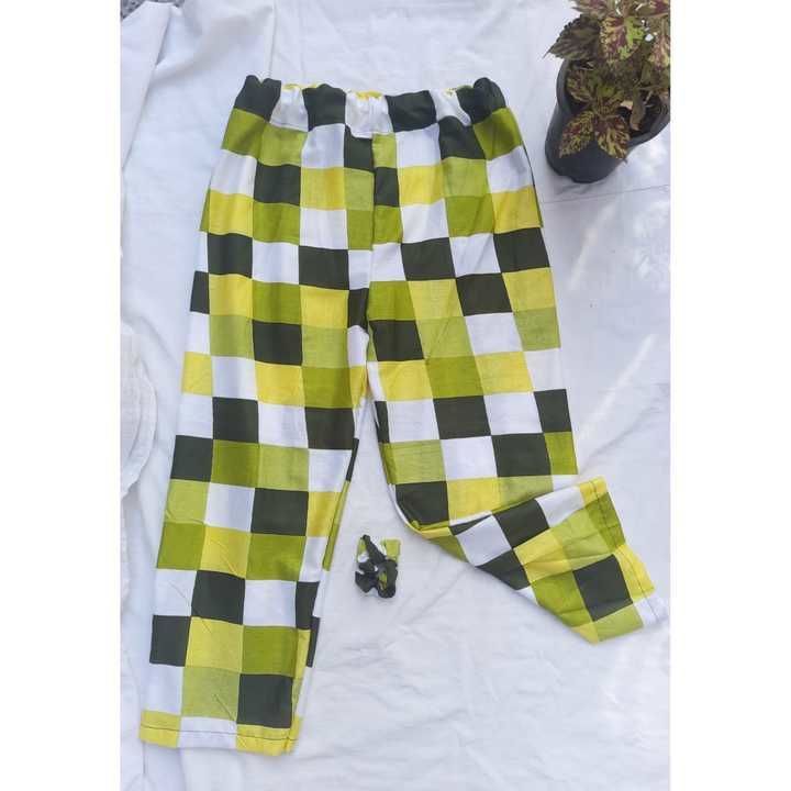 Green Checks Prints Pajama uploaded by Sapri on 4/5/2021