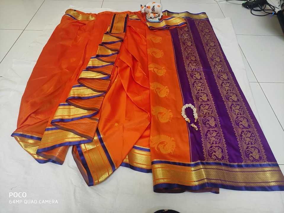Post image ||श्री गणेशाय नम: ||
*Handstiock book fast*
       Ready-made 9 var paithani
💢Doller shoulder butta
💢Blouse Running 
💢 Meter 6.2m
*Price 2500/-*➕ 
*Shipping charges extra*
*Limited stock book fast*



*Note* *We sell quality products only*