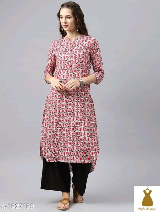 Post image Catalog Name: *Ariya Attractive Designer Kurtis Vol 1*

Fabric: Rayon / Cotton

Sleeves: Sleeves Are Included

Size: S - 36 in, M - 38 in, L - 40 in, XL - 42 in , XXL - 44 in 

Length: Up To 48 in

Type: Stitched

Description: It Has 1 Piece Of Women's Kurti

Work:  Printed

 

Designs: 18


Dispatch: 1 Day
Easy Returns Available in Case Of Any Issue
*Proof of Safe Delivery! Click to know on Safety Standards of Delivery Partners- https://ltl.sh/y_nZrAV3