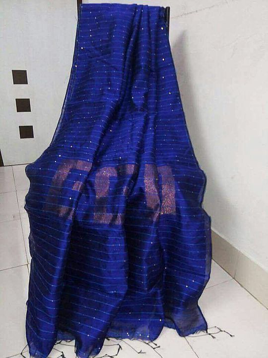 Handloom sequence weaving silk cotton soft Jamdani saree uploaded by business on 7/22/2020