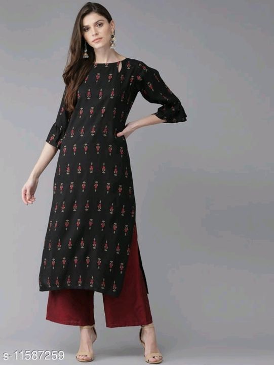 Post image Price 550
Women Kurta Sets
Set Type: Kurta With Bottomwear

Sizes: 
S,XL,L,M,XXL

Easy Returns Available In Case Of Any Issue