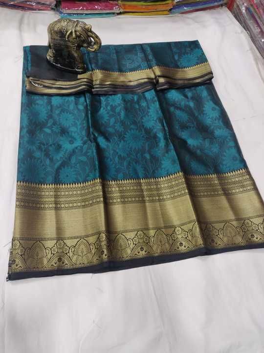 Post image ‼️ *SPECIAL OFFER OFFER OFFER OFFER OFFER FOR UGADI : Free Shipping* ‼️🔥
*NEW LAUNCHING DUE TO HEAVY PUBLIC DEMAND* 💫
 ** ❤️
 *SOFTY :- Banarsi Kora Muslin SAREES* 

This beautiful color and combination of Banarasi Kora Muslin sarees features with All over booti design pattern as shown in the pictures. This saree is come with very soft fabric  with Meena Jerri all over the sarees  as shown in pictures and this design is  perfect for festival's and other occasions.
➡️ Price: *800* /- Only
➡️ Saree Length:  5.5
➡️ Wash: Dry Wash✋🏻
➡️ Blouse: 80 Cm Length
➡️ Shipping : Free
Note: For Bulk Order's Discount Apply &amp; Uniform Colours also available.

Singles and full set available, please ask best price for full set