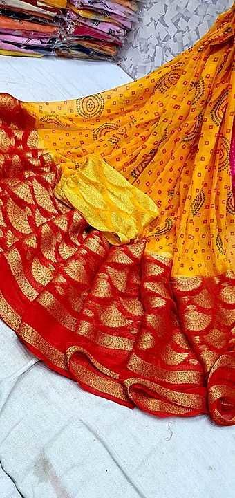 Post image sale.sale.sale.🕉🕉 new Lunch 👨‍👧‍👦🕉🕉👉 pure najveen saree 👆👆👉 Jaipuri hand bhandej sare👉 all over jari waiving multi color saree 👆👆👆👆👆👆 contrast blouse 👆👆👆👉 price 1000
23-7/G
 Only 7 day sale h.  9025931919