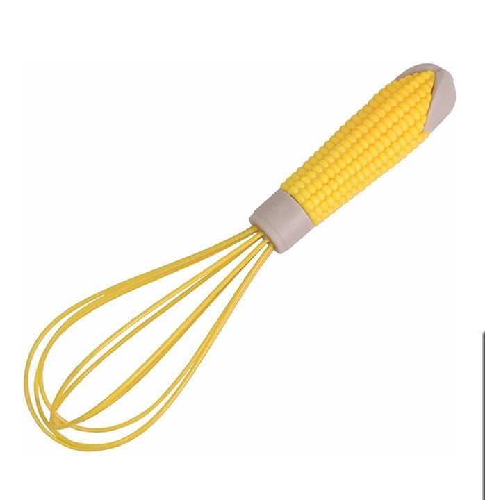Silicone Kitchen Whisk for Blending, Whisking, Beating, Stirring, (Yellow) uploaded by CLASSY TOUCH INTERNATIONAL PVT LTD on 4/5/2021