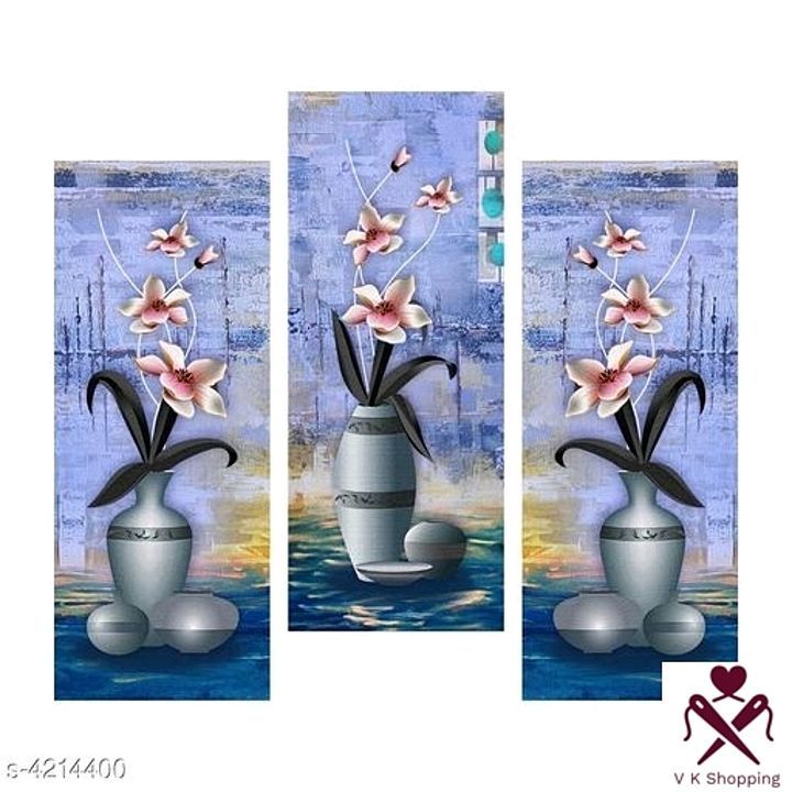 Post image ARTAMORI Attractive MDF Wall Painting Vol 7

Material: MDF Wood
Size (H X W): 18 in X 15 in 
Description: It Has 3 Pieces Of Wall Painting
Work : Printed