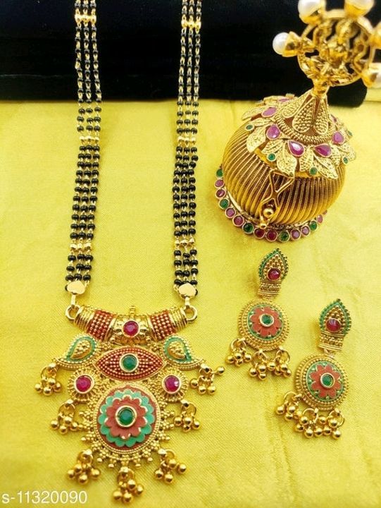 Free Gift Twinkling Graceful Mangalsutras uploaded by Ganapati traders on 4/6/2021