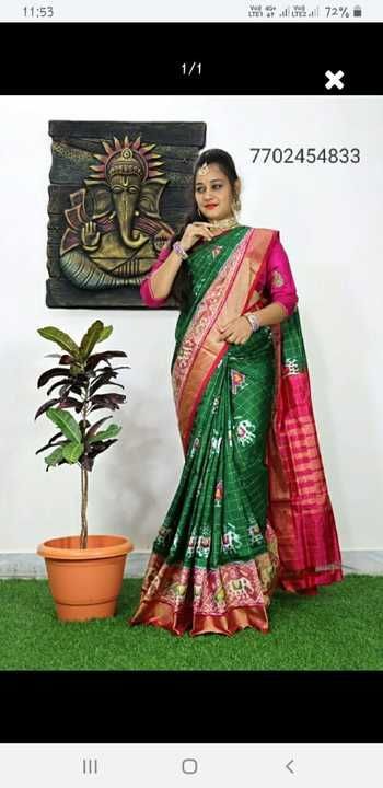 Post image Pochampally ikkat handloom sarees, for more details, 7702454833