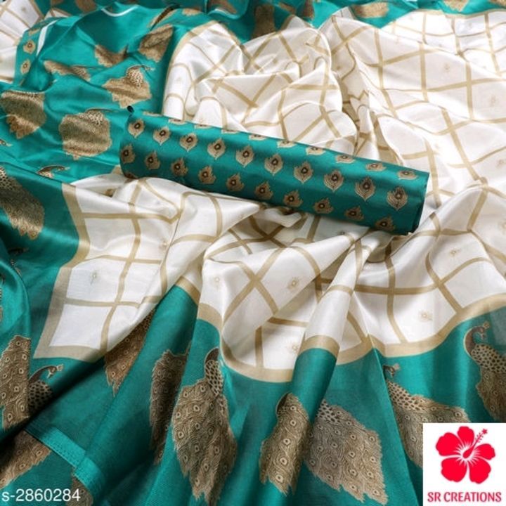 Art silk saree uploaded by business on 4/6/2021