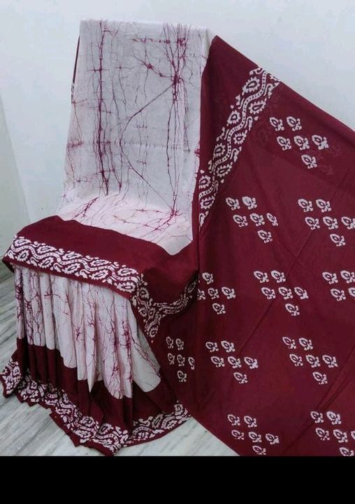 Cotton mulmul sarees uploaded by business on 4/7/2021