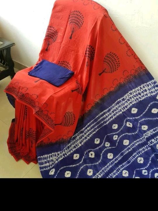 Cotton mulmul saree uploaded by business on 4/7/2021