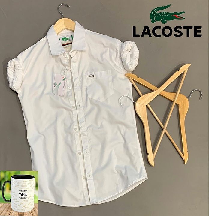 Lacoste plain shirts  uploaded by business on 7/23/2020