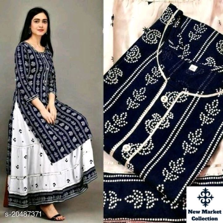 Girls Kurtis fabric and compartabl clothes that low price  uploaded by business on 4/7/2021