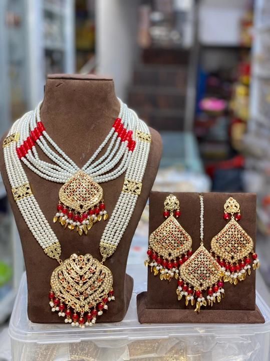 Kundan bridal set  uploaded by Shakti Jewellers ajmer  on 4/7/2021