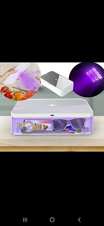UV Disinfectant Multifunction Box | Germicidal Uv box | Sanitize & Sterilize |Plus Wireless Charger  uploaded by Innovation 2020 on 7/23/2020