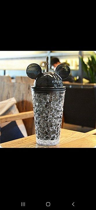 Rabbit Ear Ice Mug Cartoon Letter Creative Ice Cup with straw cold drink cup Kids Cups . uploaded by Innovation 2020 on 7/23/2020