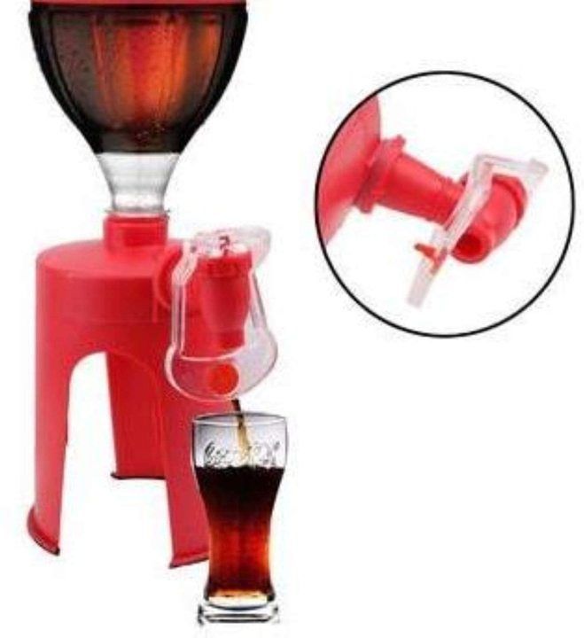 Post image *BEVERAGE DISPENSER*
🥃🥃🥃🥃🥃🥃🥃🥃
Description

Dispenser keeps your soda fizzy and turns the bottle into a beer kg-like purer.
You twist the dispenser on to the tap of a plastic 2 liter bottle,then flip the bottle upside down to dispense drinks.
The soda will stay carbonated and you can pour it right from your fridge.
Forever fizzy.
Keep soda and other carbonated beverages from going flat with the ingenious fizz saver dispenser.
Which serves drinks directly from your Refrigerator.
Twist the fizz saver onto the top of any 2 -liter bottle of soda invert the bottle in your refrigerator door, and then serve fizzy drinks right into your glass via the convenient ,push-in dispenser
🍷🍷🍷🍷🍷🍷🍷
Features &amp; details
Used as a dispenser for soda, cold drinls, water and any bottled liquids.
🍸🍸🍸🍸🍸🍸🍸🍸
Product Dimensions	10 x 6 x 4 cm

Weight : 350g
🍺🍺🍺🍺🍺🍺🍺🍺🍺
Price ❤️590 free ship❤️

🍻🍻🍻🍻🍻🍻🍻🍻
